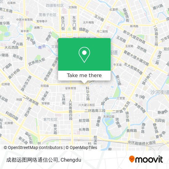 成都远图网络通信公司 map