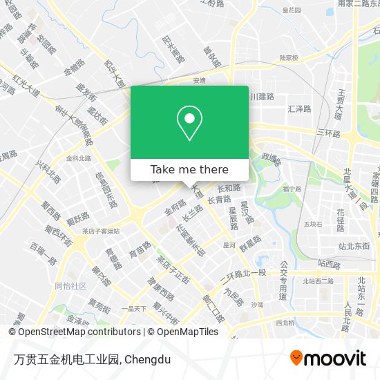 万贯五金机电工业园 map