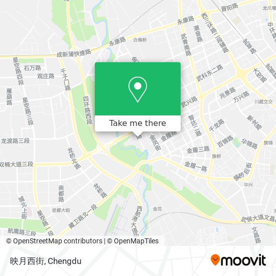 映月西街 map