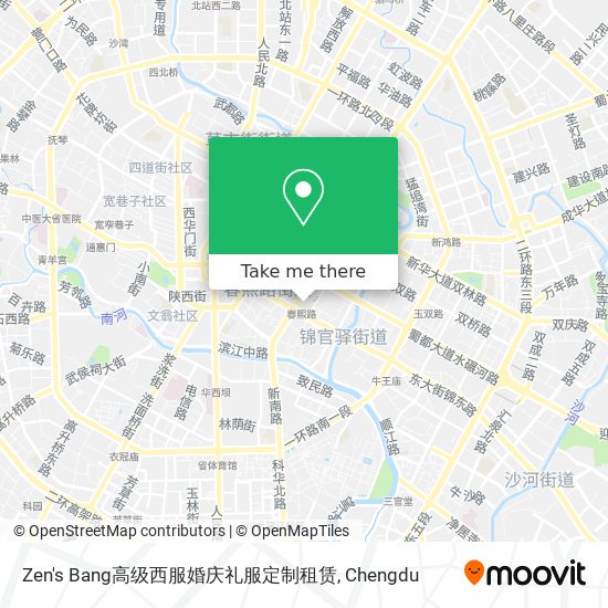 Zen's Bang高级西服婚庆礼服定制租赁 map