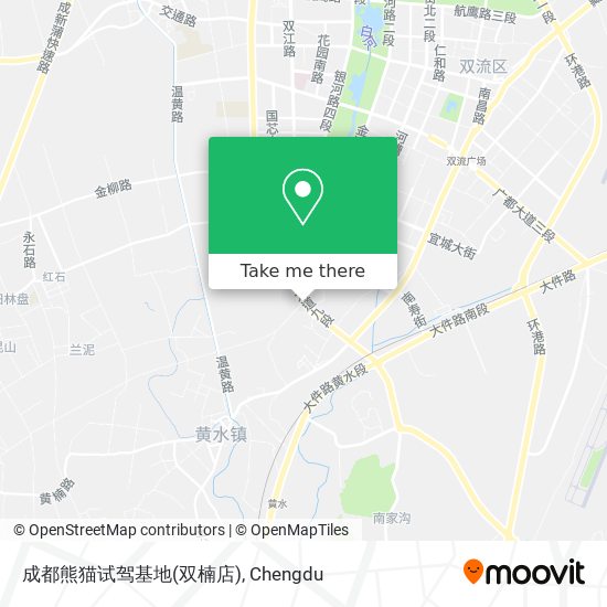 成都熊猫试驾基地(双楠店) map