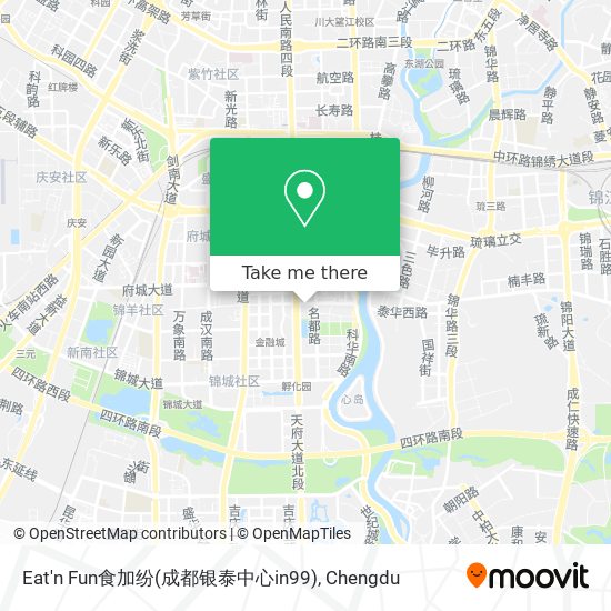 Eat'n Fun食加纷(成都银泰中心in99) map