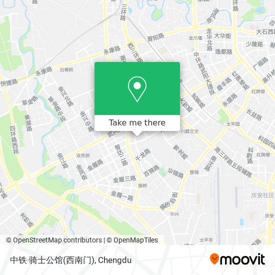 中铁·骑士公馆(西南门) map