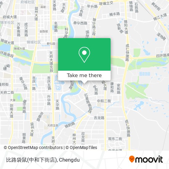 比路袋鼠(中和下街店) map