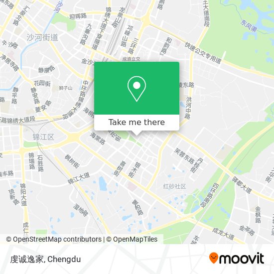虔诚逸家 map