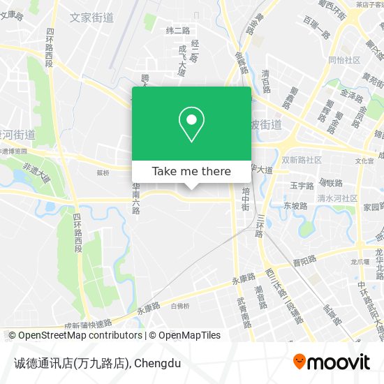 诚德通讯店(万九路店) map