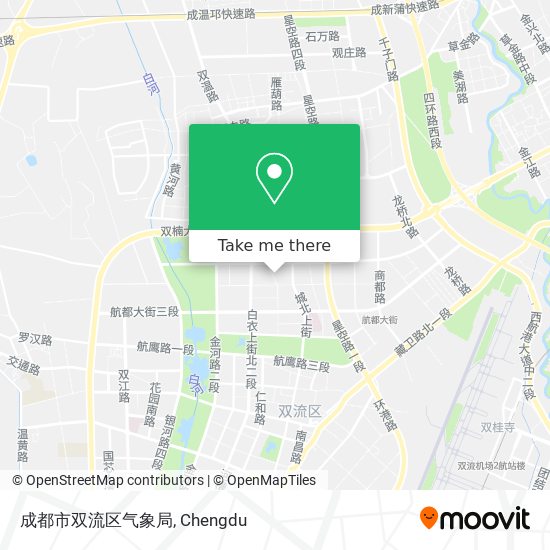 成都市双流区气象局 map