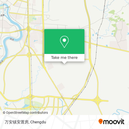 万安镇安置房 map