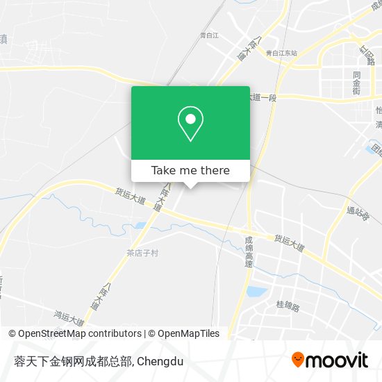 蓉天下金钢网成都总部 map