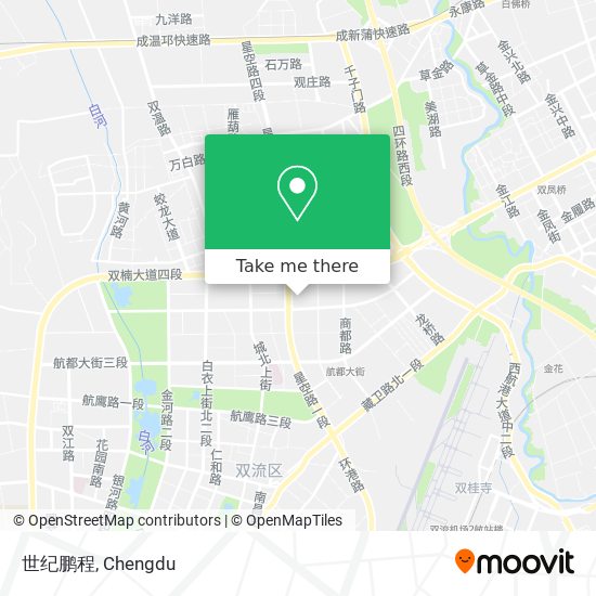 世纪鹏程 map