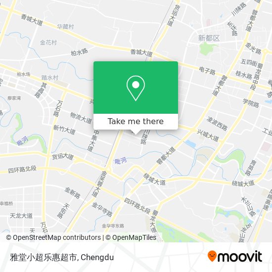 雅堂小超乐惠超市 map