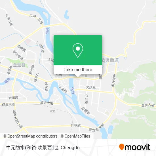 牛元防水(和裕·欧景西北) map