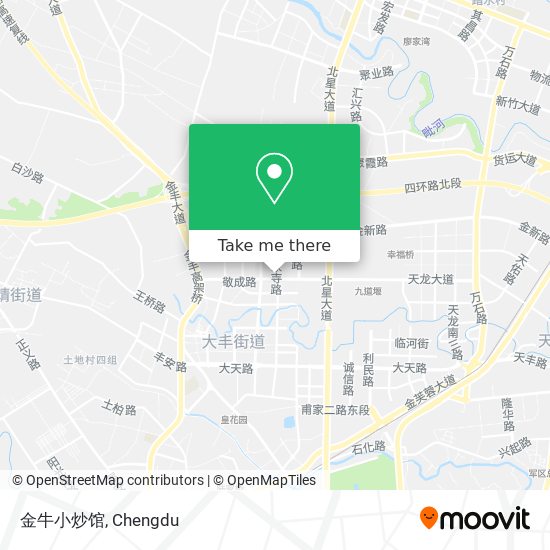 金牛小炒馆 map