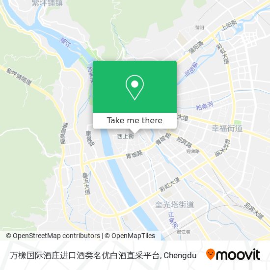 万橡国际酒庄进口酒类名优白酒直采平台 map