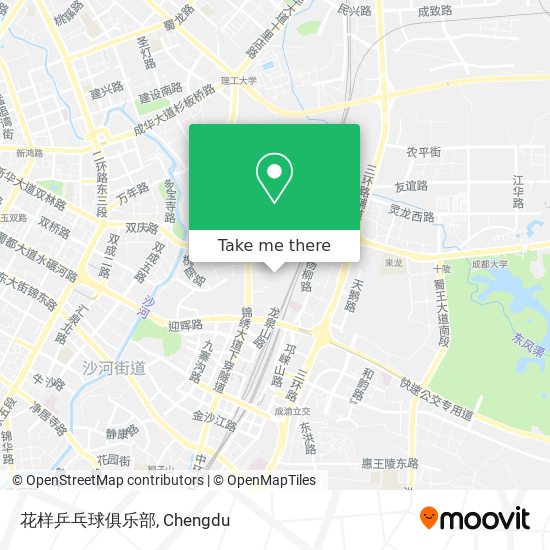 花样乒乓球俱乐部 map