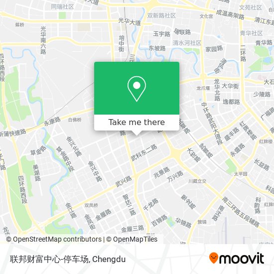 联邦财富中心-停车场 map
