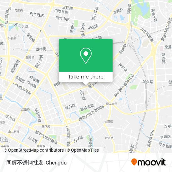 同辉不锈钢批发 map
