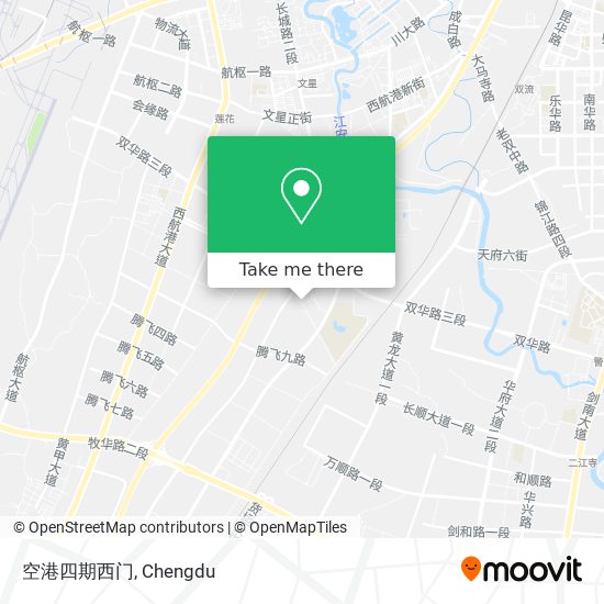 空港四期西门 map