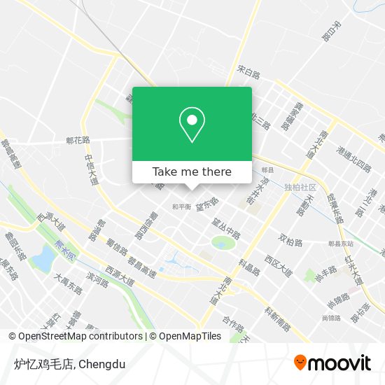 炉忆鸡毛店 map