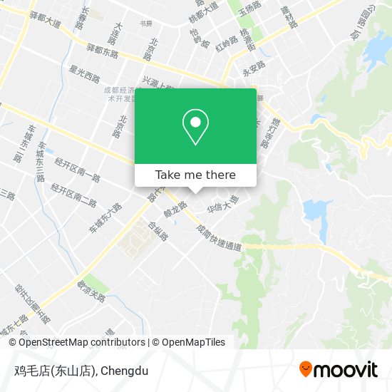 鸡毛店(东山店) map