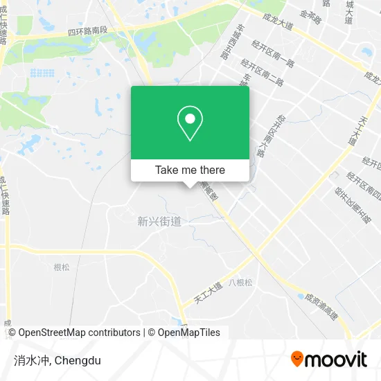 消水冲 map