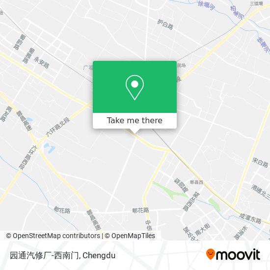 园通汽修厂-西南门 map