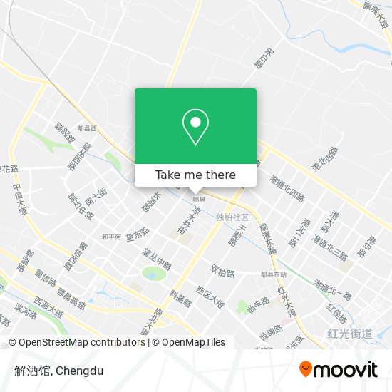 解酒馆 map