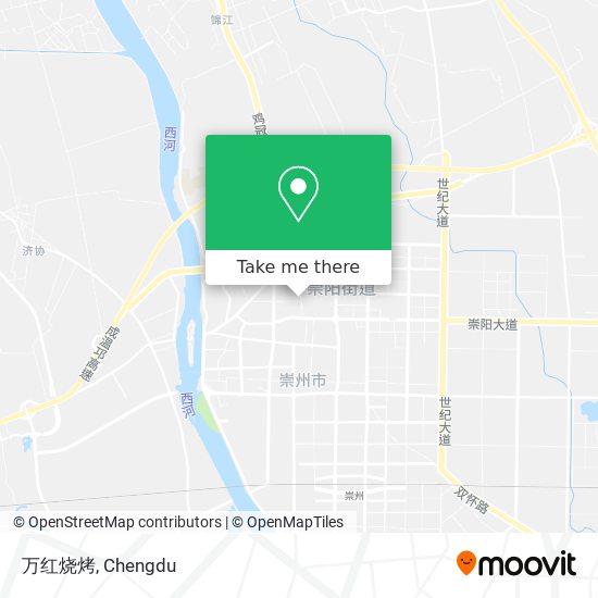 万红烧烤 map