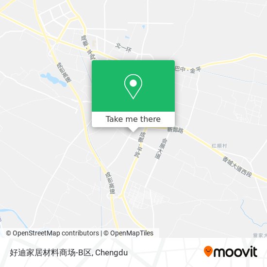 好迪家居材料商场-B区 map
