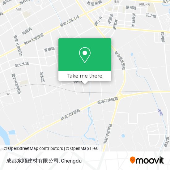 成都东顺建材有限公司 map
