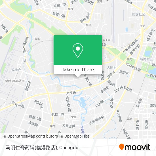 马明仁膏药铺(临港路店) map