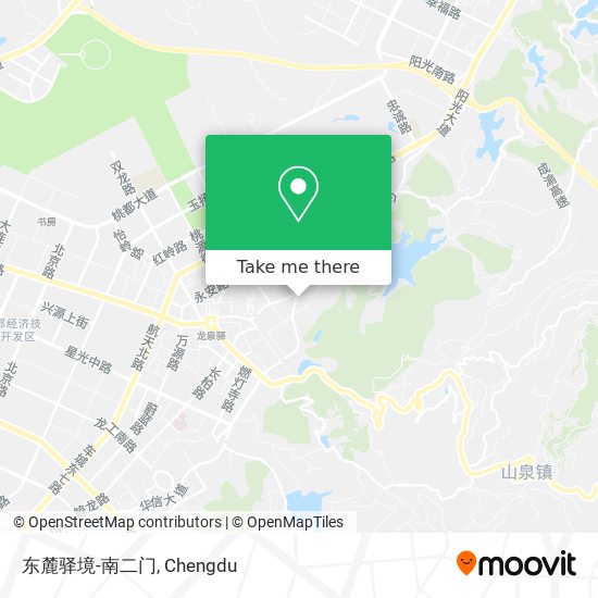 东麓驿境-南二门 map