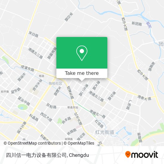 四川信一电力设备有限公司 map