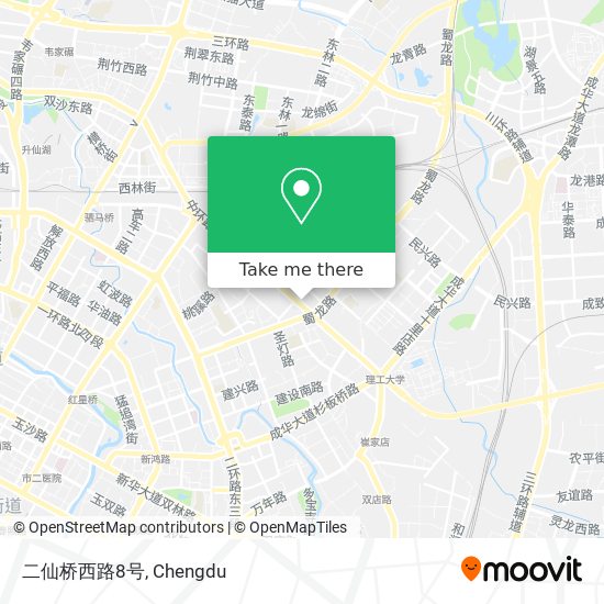 二仙桥西路8号 map