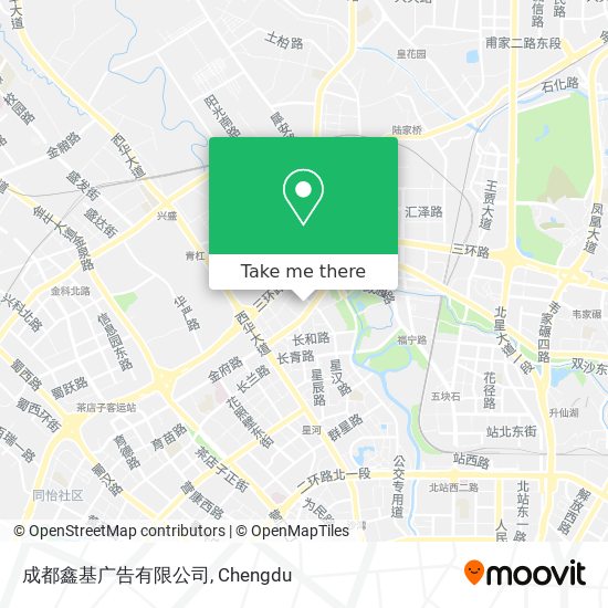 成都鑫基广告有限公司 map