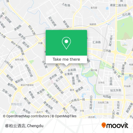 睿柏云酒店 map