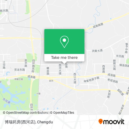 博瑞药房(西河店) map