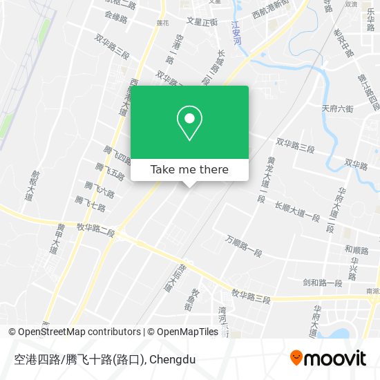 空港四路/腾飞十路(路口) map