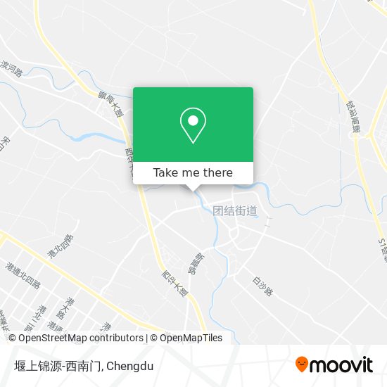 堰上锦源-西南门 map
