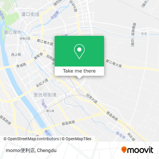 momo便利店 map