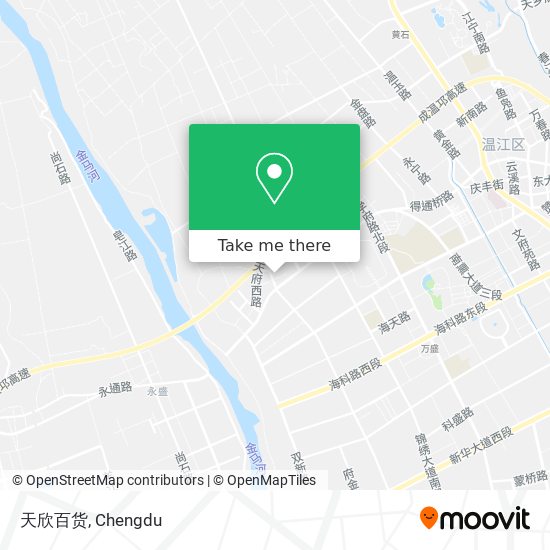 天欣百货 map