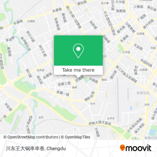 川东王大锅串串香 map