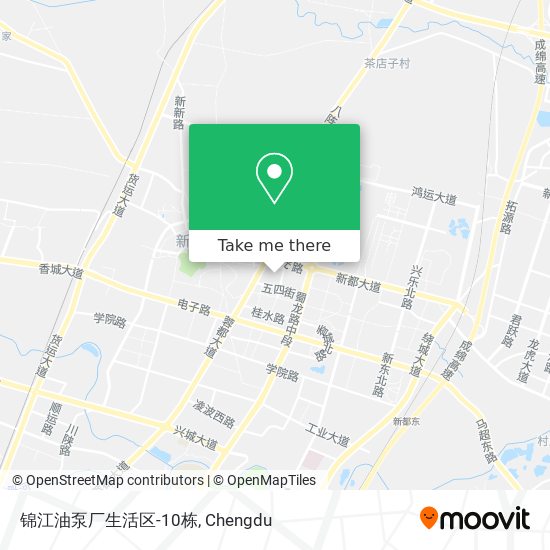 锦江油泵厂生活区-10栋 map