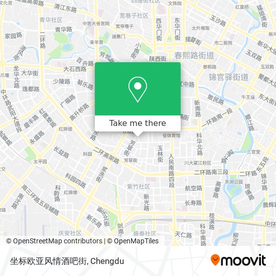 坐标欧亚风情酒吧街 map