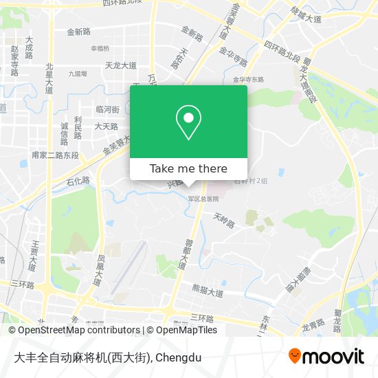 大丰全自动麻将机(西大街) map