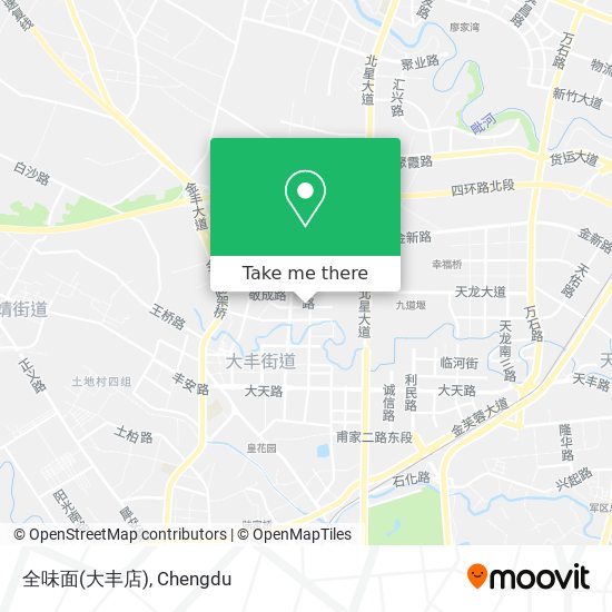 全味面(大丰店) map