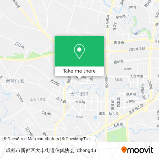 成都市新都区大丰街道信鸽协会 map