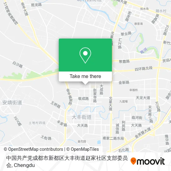 中国共产党成都市新都区大丰街道赵家社区支部委员会 map