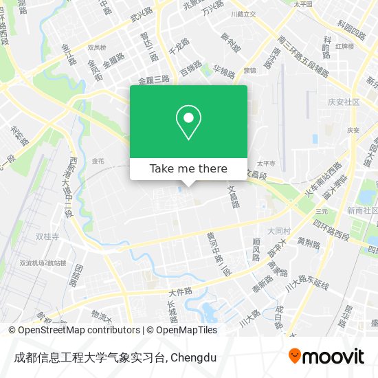 成都信息工程大学气象实习台 map