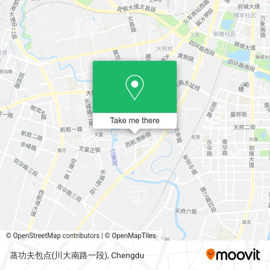 蒸功夫包点(川大南路一段) map